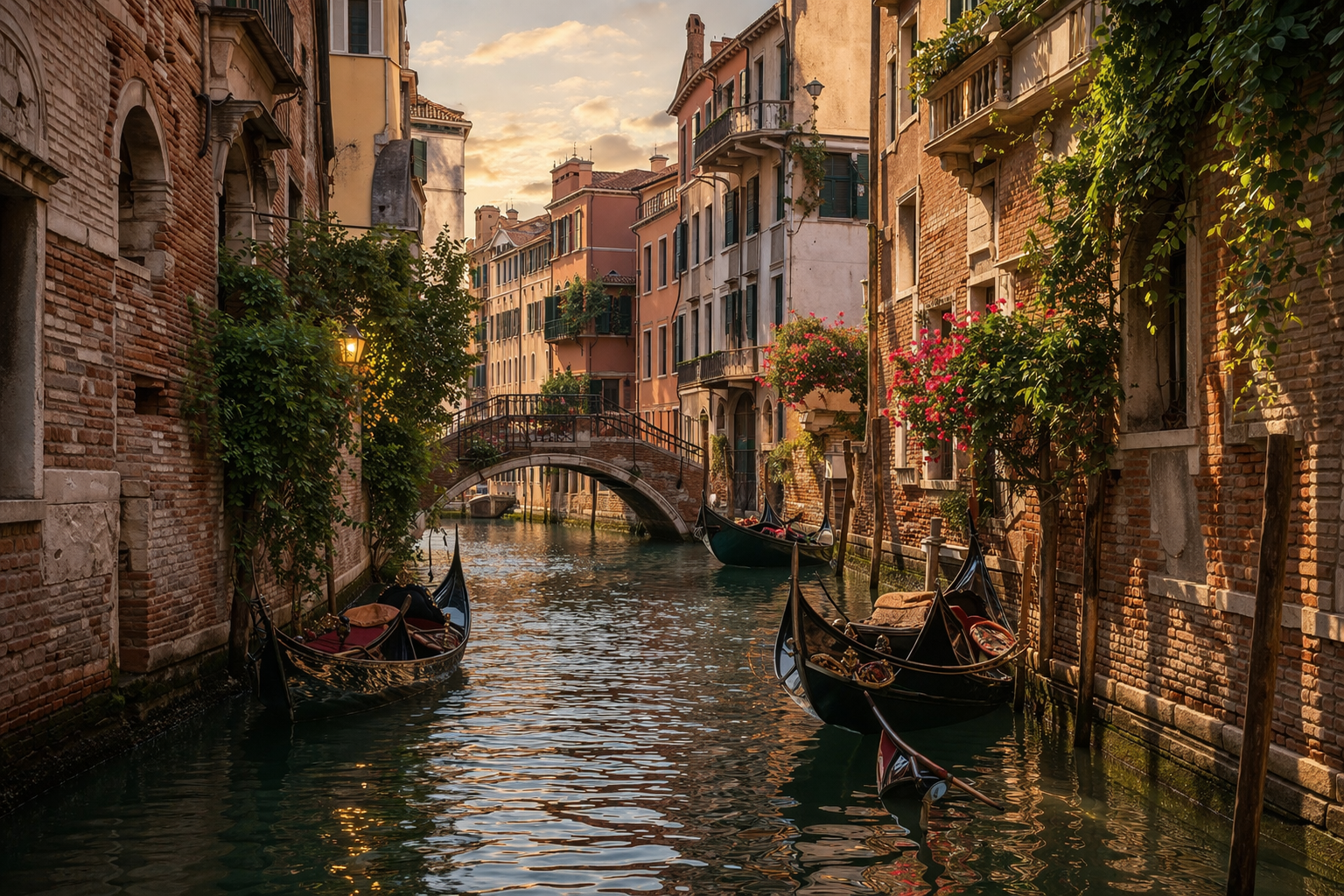 Canale tranquillo di Venezia per tour privato nella Venezia segreta