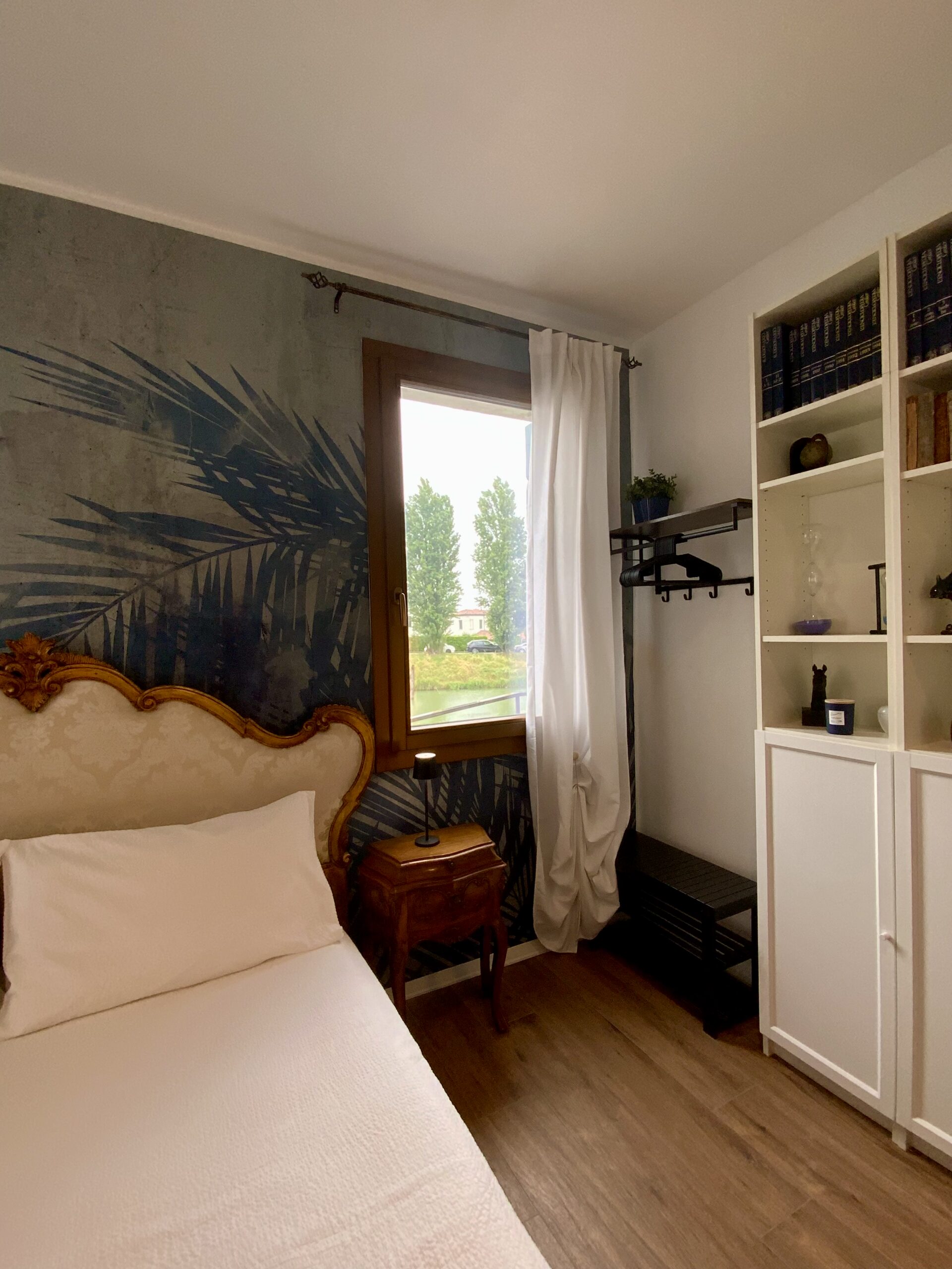 Finestra con vista sul Brenta dalla Suite Romantica